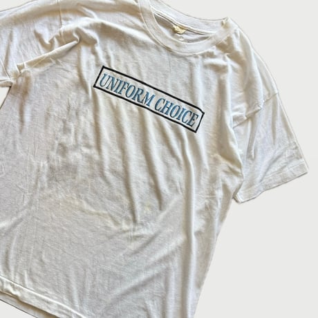 80's UNIFORM CHOICE バンドTシャツ XL