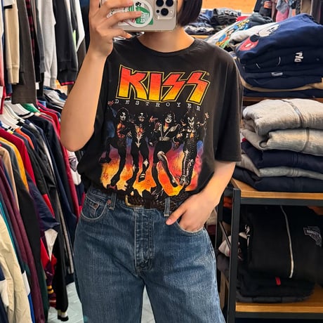 KISS プリントTシャツ