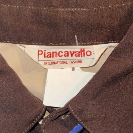 piancavallo プリントシャツ