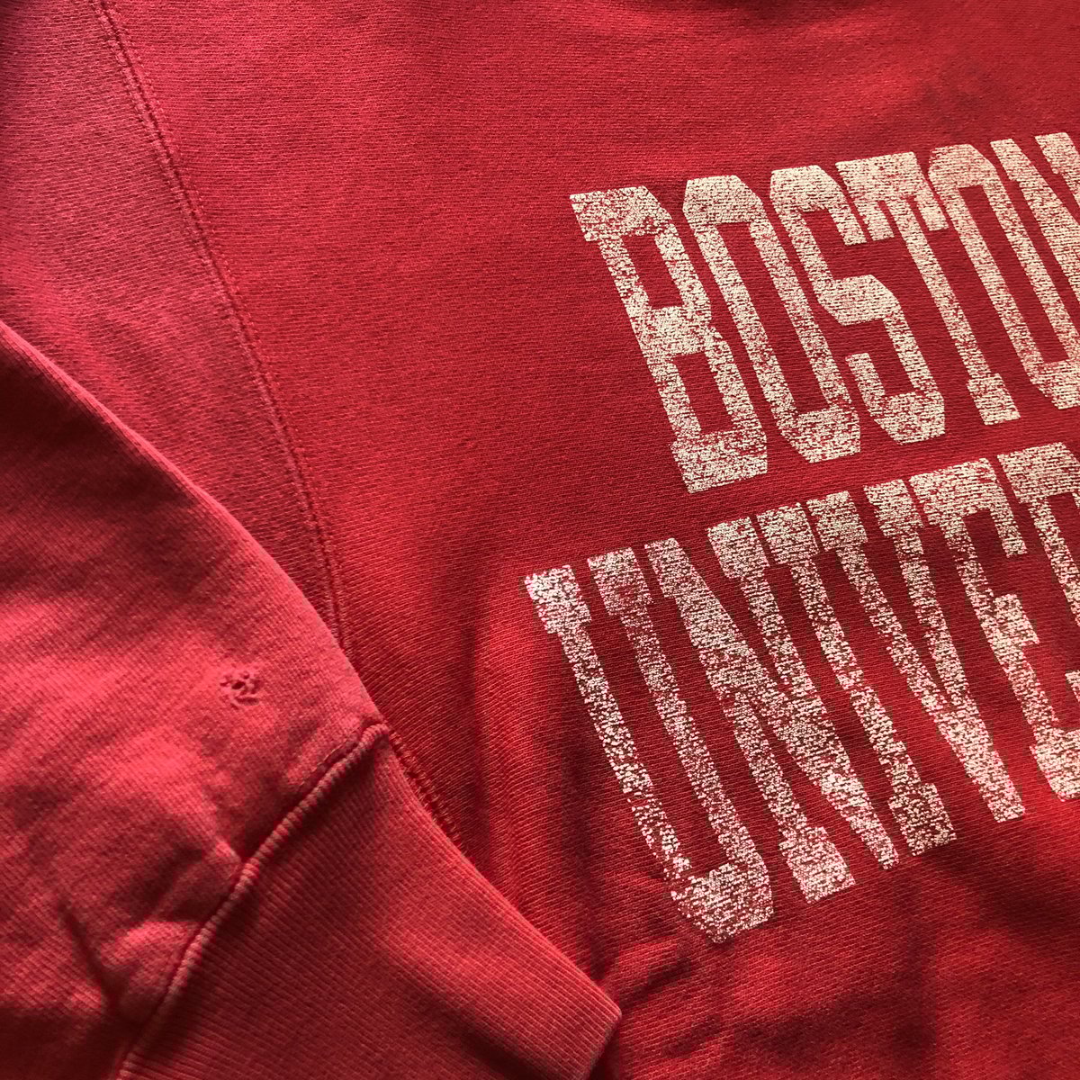 80's〜90'sUSA製BOSTON UNIVERSITYチャンピオンリバースウィーブXL