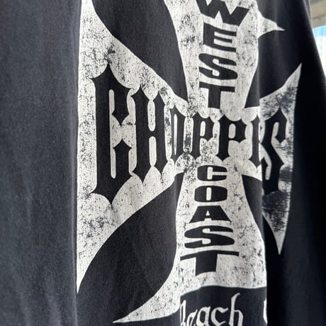 WEST COAST CHOPPERS 袖プリントロンT