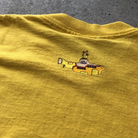 〜00'sUSA製 QUIKSILVER×THE BEATLES プリントT XL