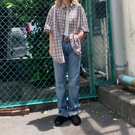 carharttチェックシャツ