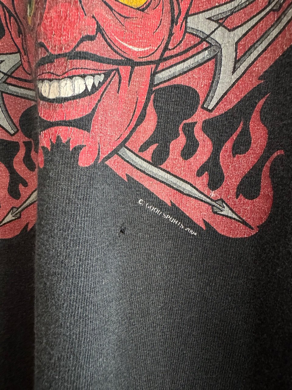 00's バイカー袖プリントロンT | CUSTOM FEVER