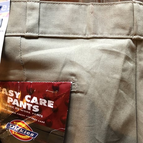 USA製未使用ディッキーズワークパンツ ベージュ W34×L32