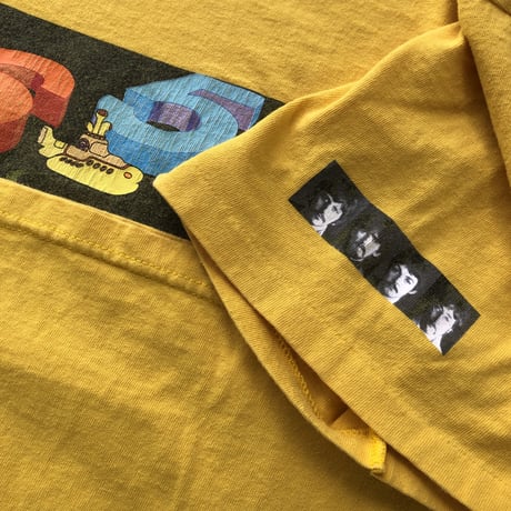 〜00'sUSA製 QUIKSILVER×THE BEATLES プリントT XL