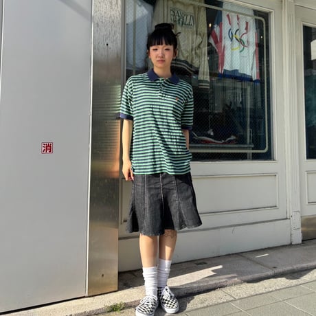Polo ボーダーポロシャツ