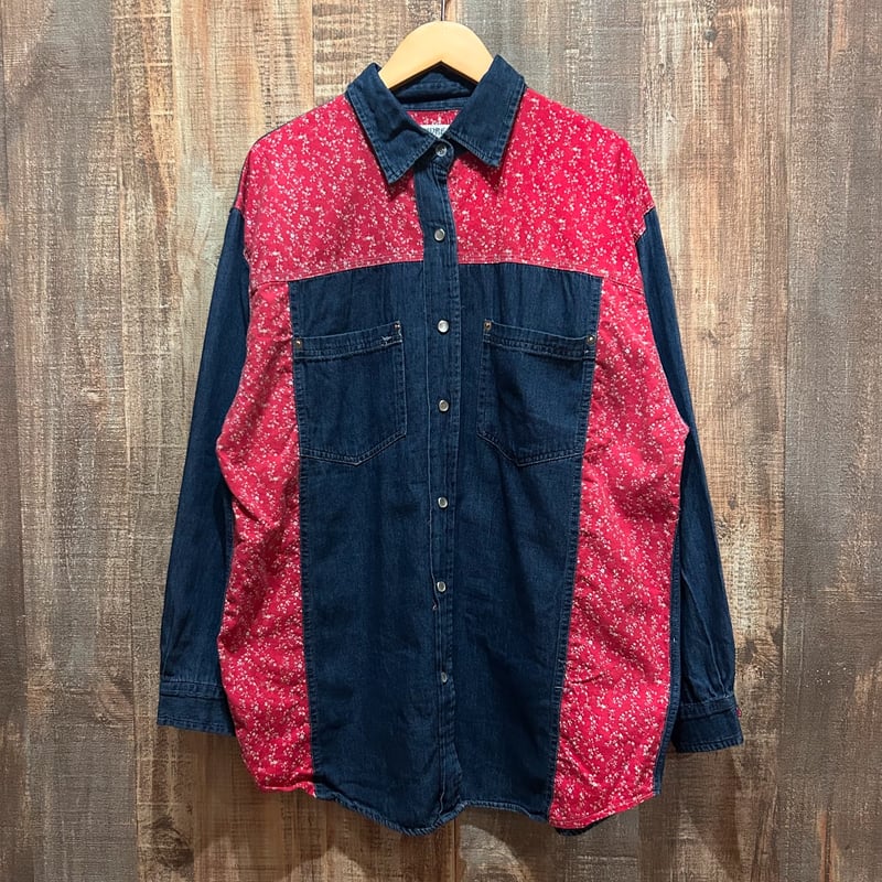 超希少美品✨サンローラン　デニムシャツ　エディ期　ペイズリー　花柄　ヨーク　M resize_image.php?image=etro/