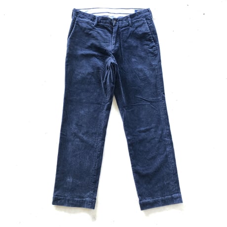 POLO RALPHLAUREN 太畝コーデュロイパンツW30×L30  ネイビー