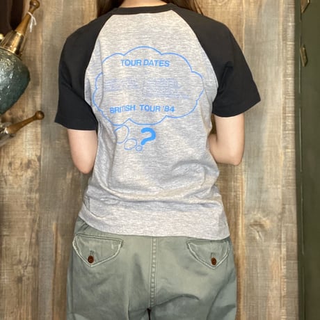 1980年代 ラグランスリーブバンドTシャツ  THE KINKS  S