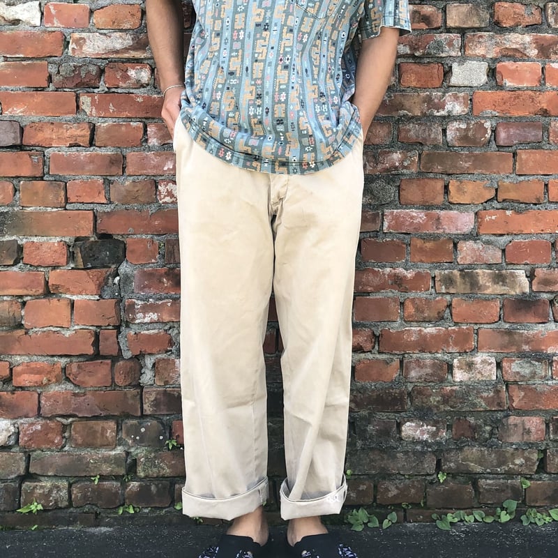 50s Vintage OshKosh ARMY Chino Pants Vintage 60s Oshkosh B Gosh