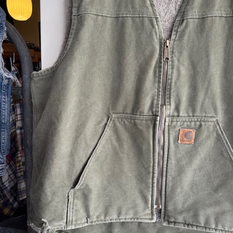 Carhartt 裏ボアベスト V26 LOV XL
