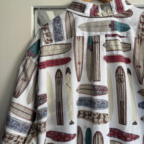 Reyn spooner サーフボード総柄シャツ