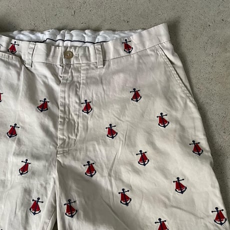 POLO GOLFマリン刺繍チノショーツ