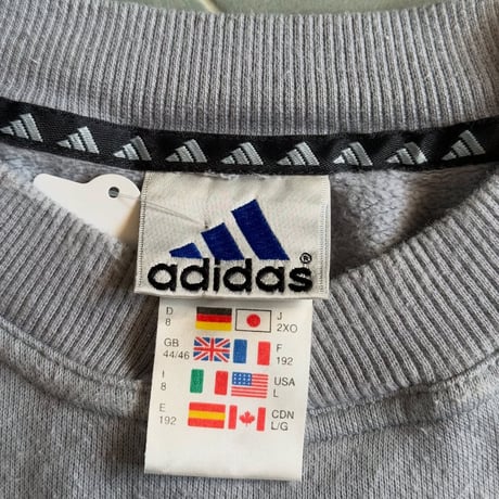 90s adidas ラインスウェット