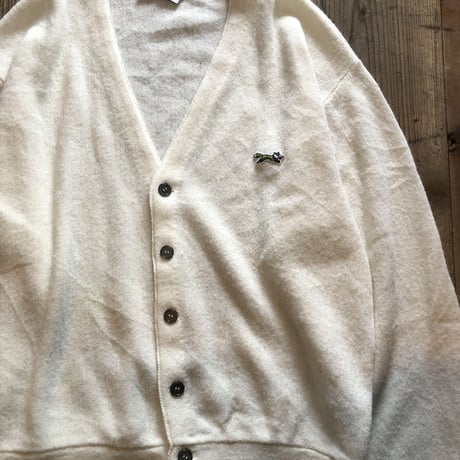 80年代 FOX アクリルカーディガン M