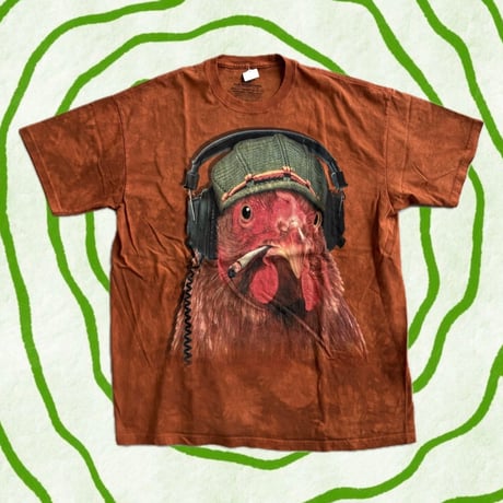 THE MOUNTAIN スモーキングニワトリTシャツ