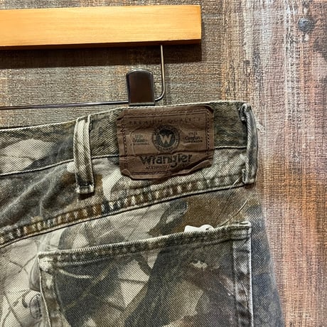 Wrangler リアルツリーダブルニーデニム
