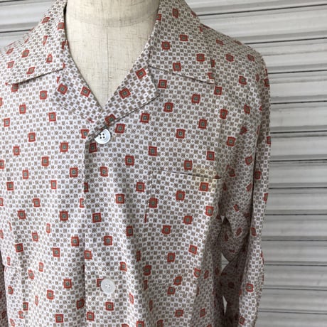 未使用70's〜Sears FLANNEL PAJAMAS SET UP