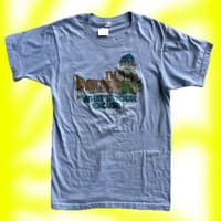 vintage ラメプリントTシャツ