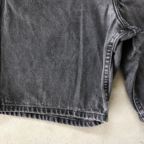 Levi's 550 RELAXED FIT ブラックデニムショーツW34