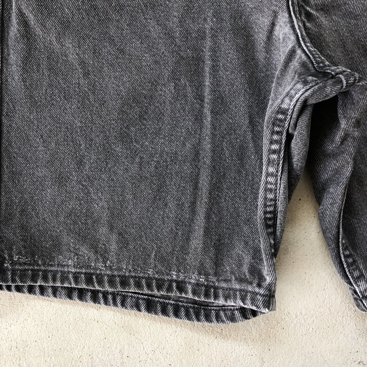 Levi's 550 RELAXED FIT ブラックデニムショーツW34 | CUSTOM