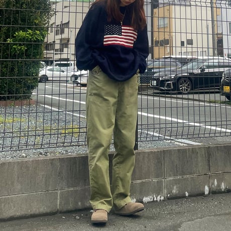 USA製 星条旗ニット
