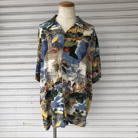 90's Reyn spooner 総柄シャツ