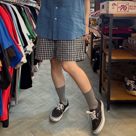 90s Tommy Hilfiger シアサッカーショーツ（W34）