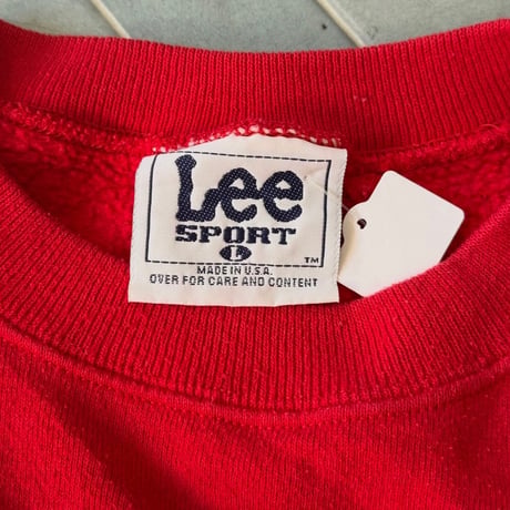 90s Lee SPORTS 刺繍スウェット