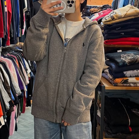 POLO ジップパーカー