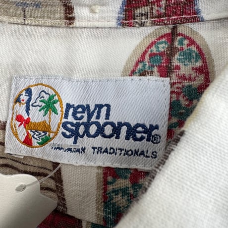 Reyn spooner サーフボード総柄シャツ