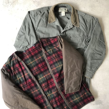L.L.Bean ライナー付きキャンバス地アウター