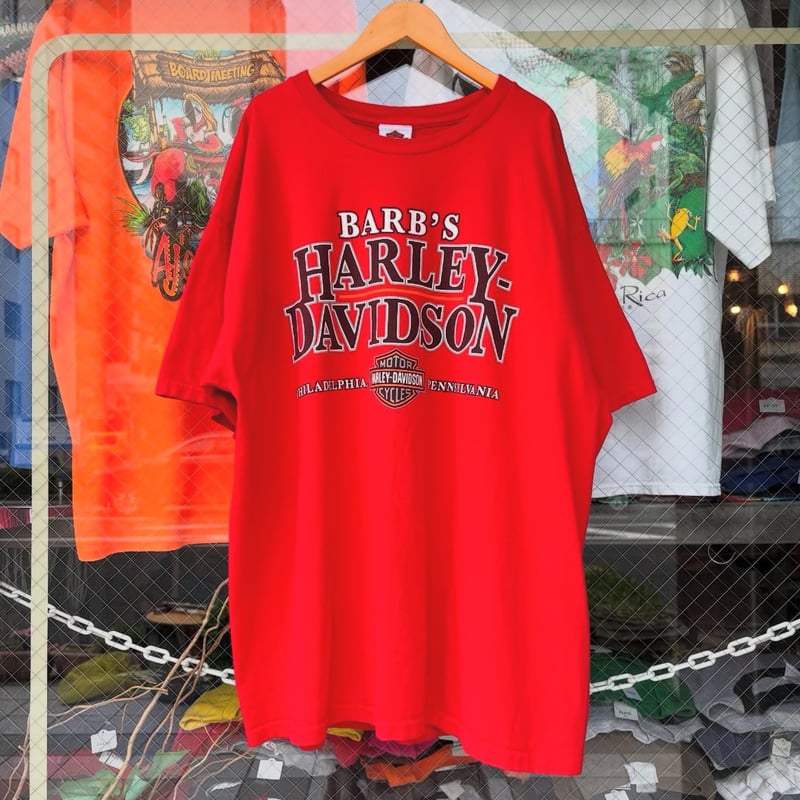 HARLEY-DAVIDSON 両面プリントTシャツ | CUSTOM FEVER