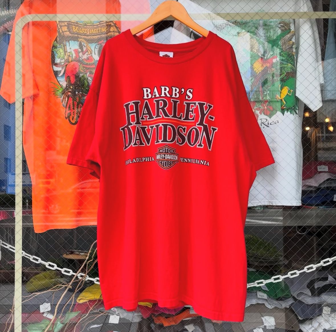 HARLEY-DAVIDSON 両面プリントTシャツ | CUSTOM FEVER