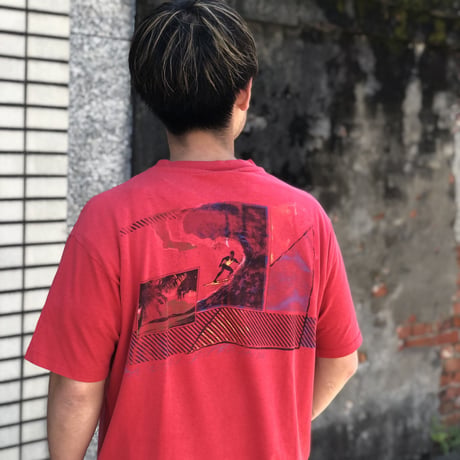 〜90's OPオールドサーフTシャツ XL