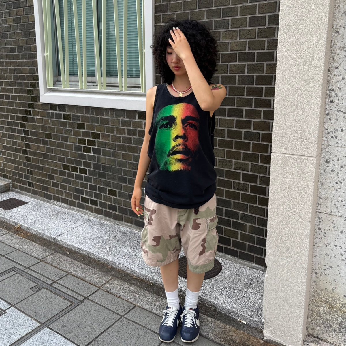 ボブ・マーリー プリントタンクトップ | CUSTOM FEVER