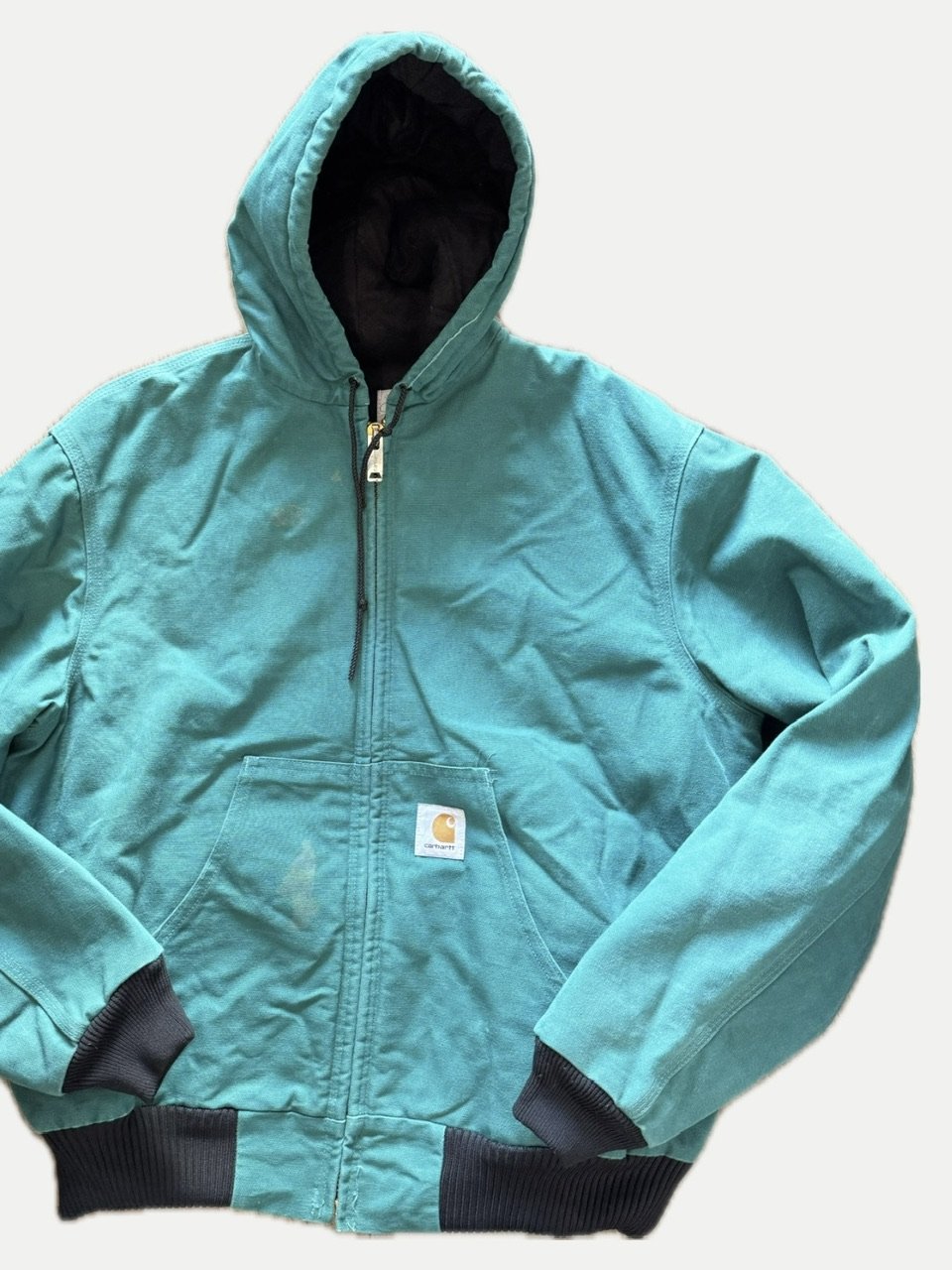 ジャケット　エビマヨCARHART USA製 アクティブジャケット CarHartt(カーハート) USA製アクティブジャケット インディゴ