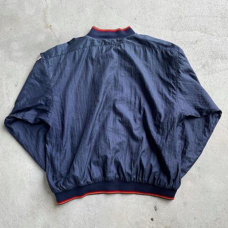 90年代ellesse リブラインブルゾン