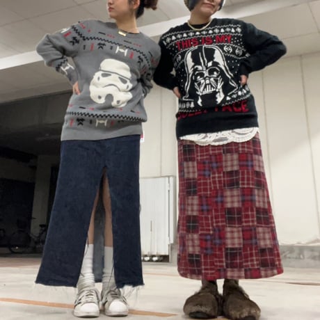 STAR WARS ストームトルーパー　クリスマスニット