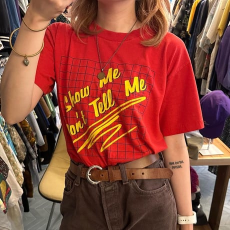 80年代USA製プリントTシャツ