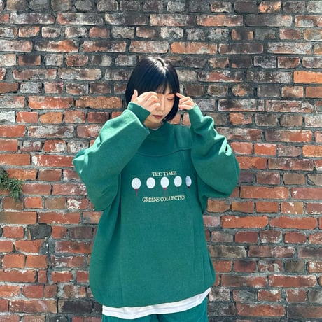ゴルフ刺繍スウェット