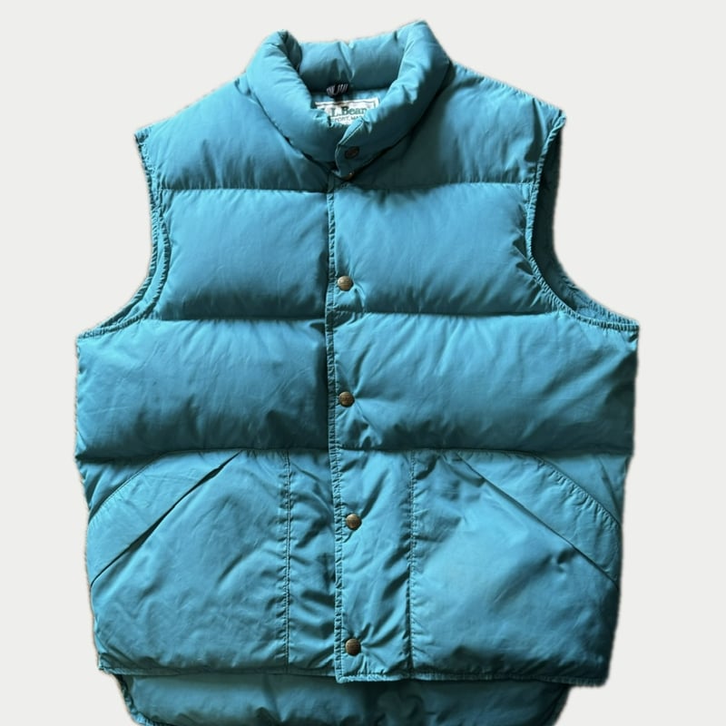 80's USA製 L.L.beanダウンベスト M | CUSTOM FEVER