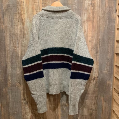 USA製Eddie Bauerショールカラーニット