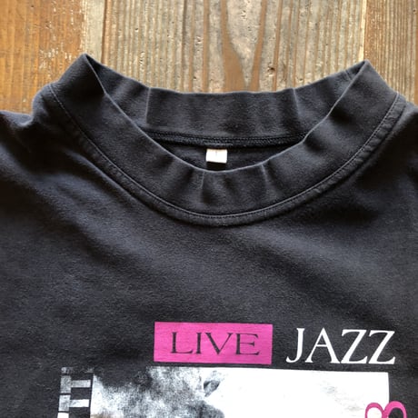 JAZZ 袖プリントTシャツ