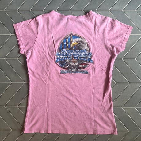 USA製 Harley-Davidson ピンクTシャツ