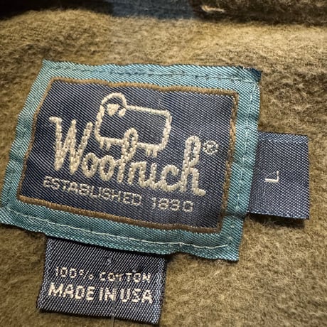 90's WOOLRICH長袖シャモアシャツ L