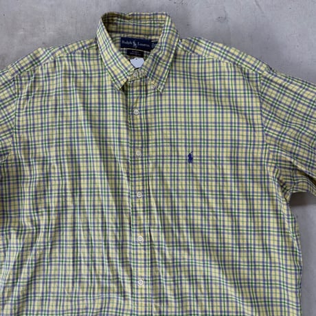 Ralph Lauren チェック半袖シャツ