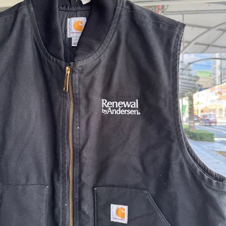 Carhartt ダックベスト ブラック L