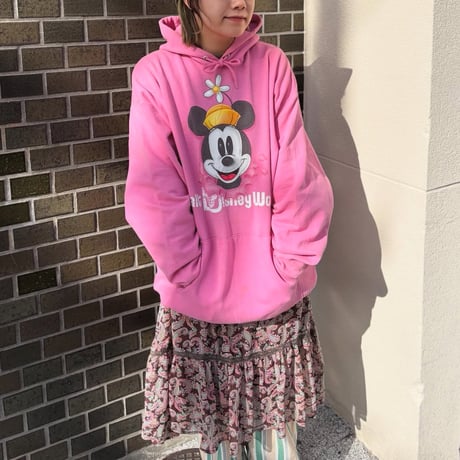 Disney × Hanes ミニーちゃんフーディー